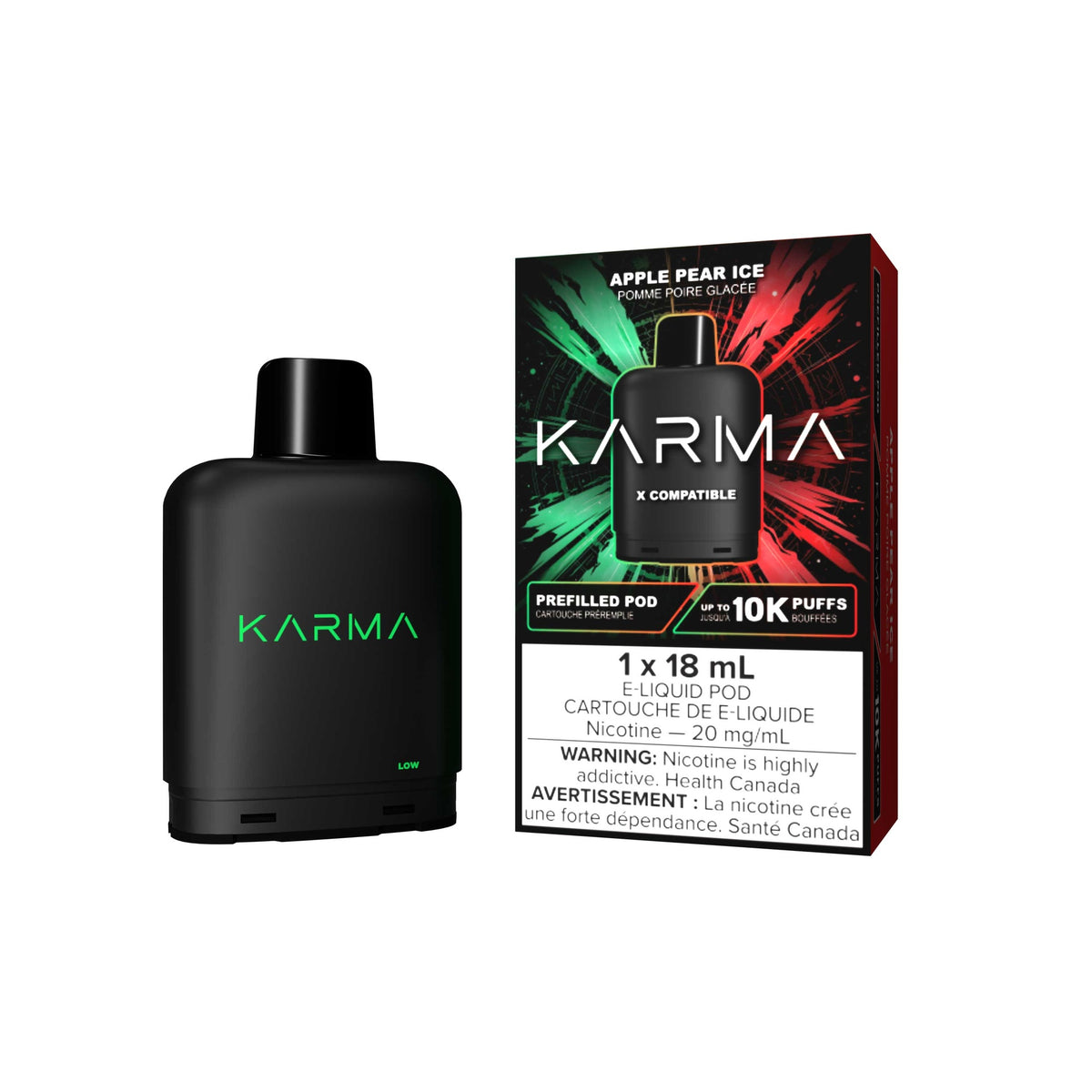 Karma Pod - Apple Pear Ice (1x18mL)