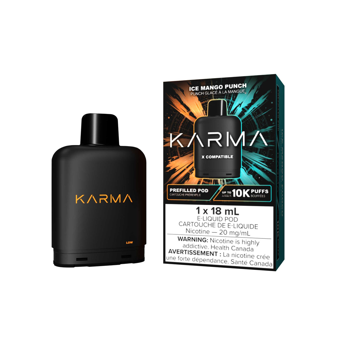 Karma Pod - Ice Mango Punch (1x18mL)