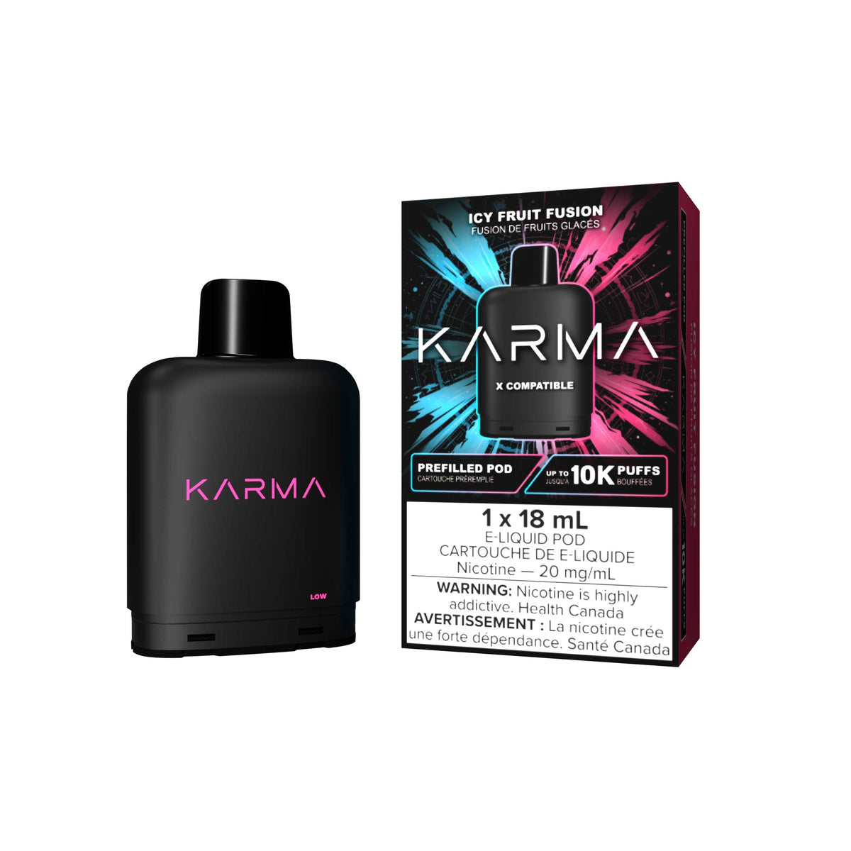 Karma Pod - Icy Fruit Fusion (1x18mL)