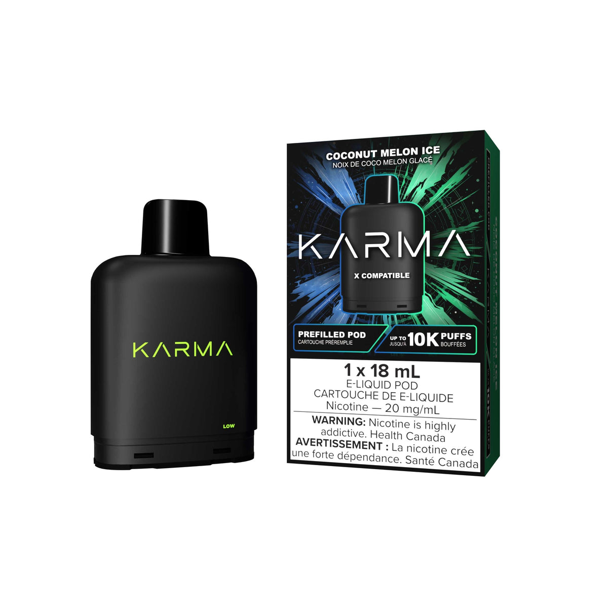 Karma Pod - Coconut Melon Ice (1x18mL)