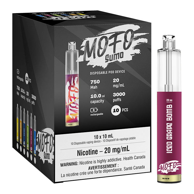 Mofo Sumo - Iced Grape Bomb (10x10mL)