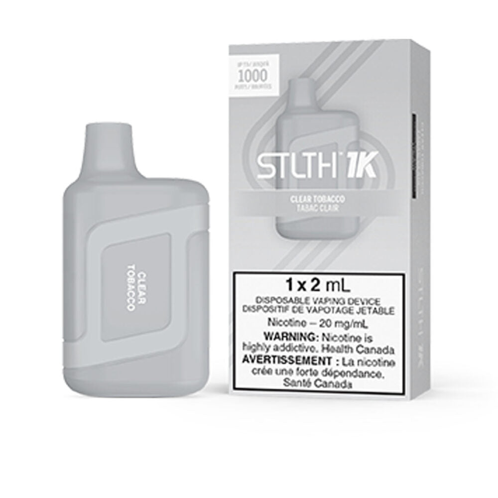 Stlth 1K - Clear Tobacco (2mL) – Flavorific Shop