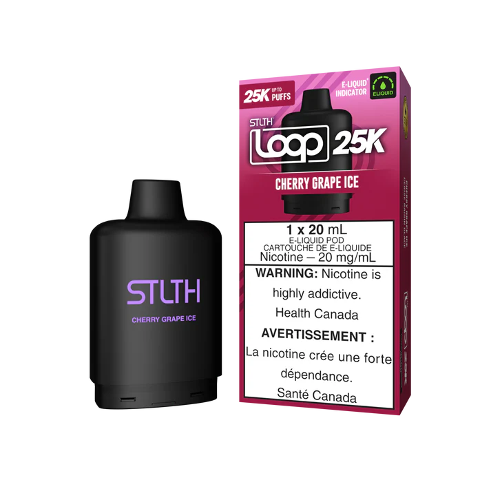 Stlth Loop 25k - Cherry Grape Ice (1x20mL)