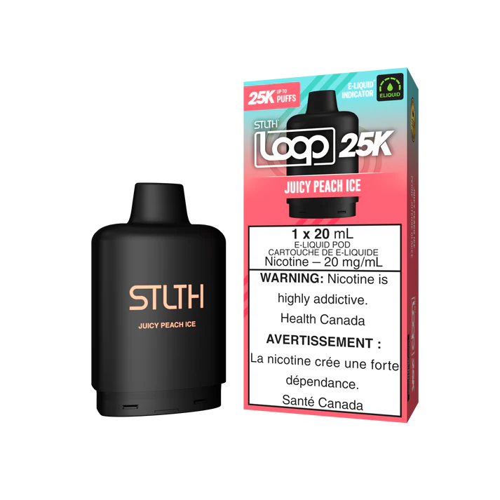 Stlth Loop 25k - Juicy Peach Ice (1x20mL)