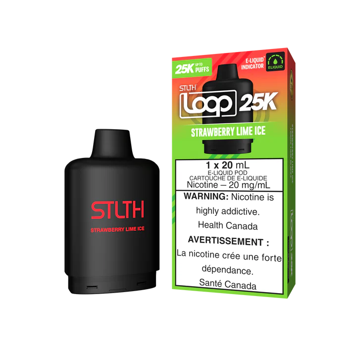 Stlth Loop 25k - Strawberry Lime Ice (1x20mL)