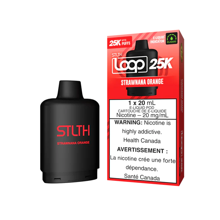 Stlth Loop 25k - Strawnana Orange (1x20mL)