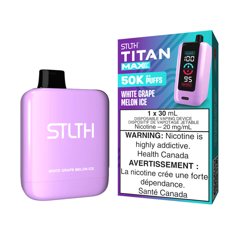 STLTH Titan Max - White Grape Melon Ice (30mL)