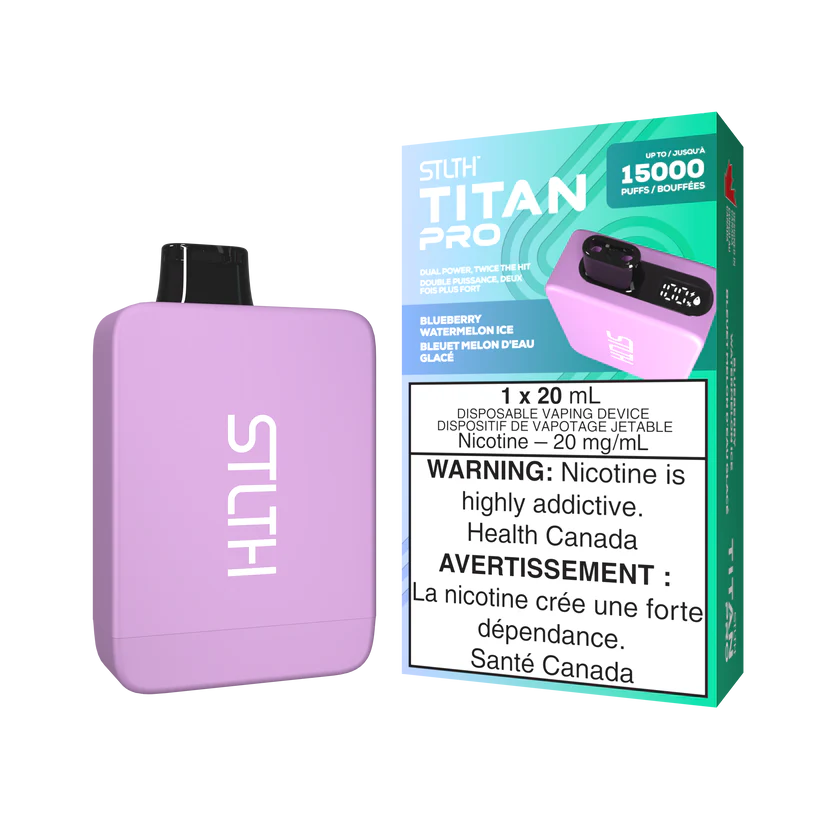 Stlth Titan Pro - Blueberry Watermelon Ice (20mL)