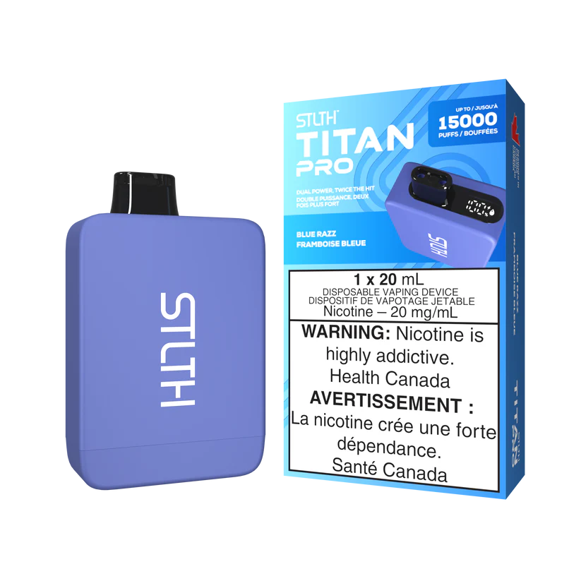 Stlth Titan Pro - Blue Razz (20mL)