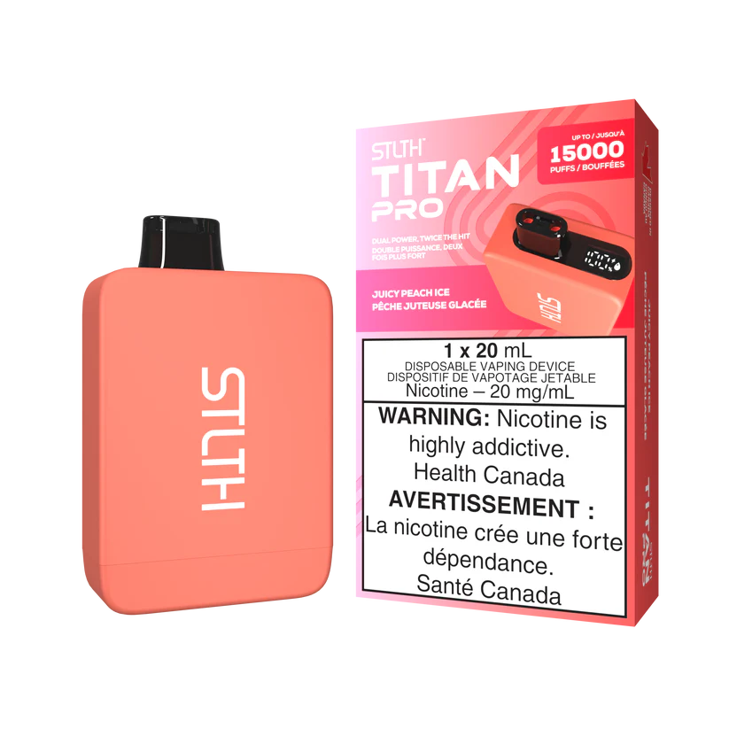 Stlth Titan Pro - Juicy Peach Ice (20mL)