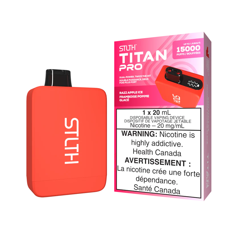 Stlth Titan Pro - Razz Apple Ice (20mL)