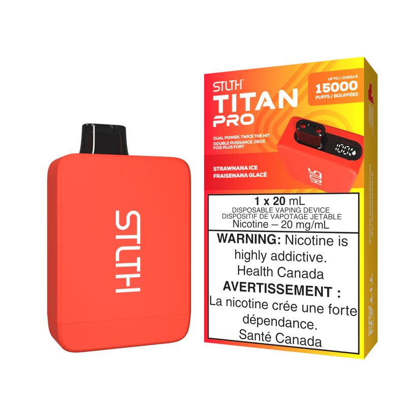 Stlth Titan Pro - Strawnana Ice (20mL)