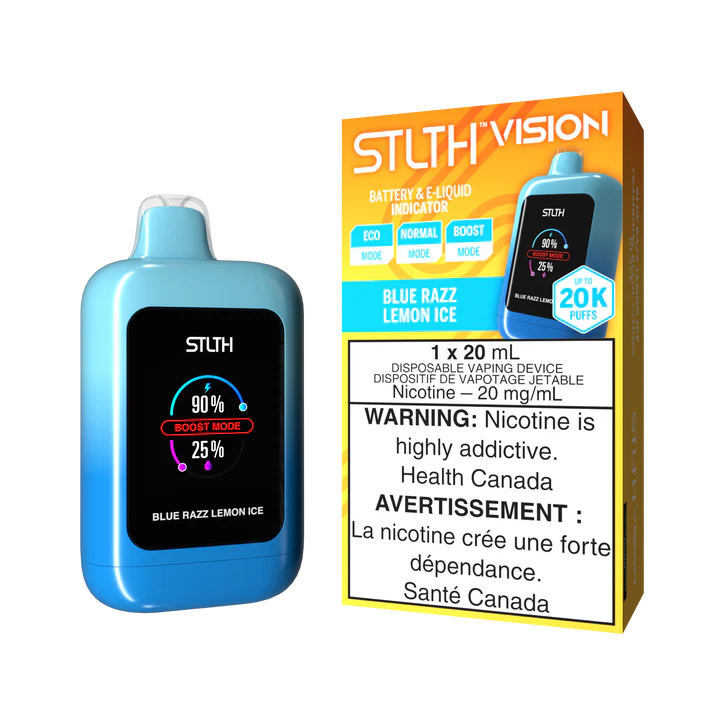 Stlth Vision - Blue Razz Lemon Ice (20mL)