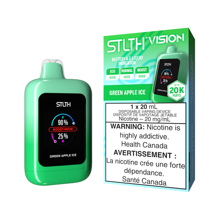 Stlth Vision - Green Apple Ice (20mL)