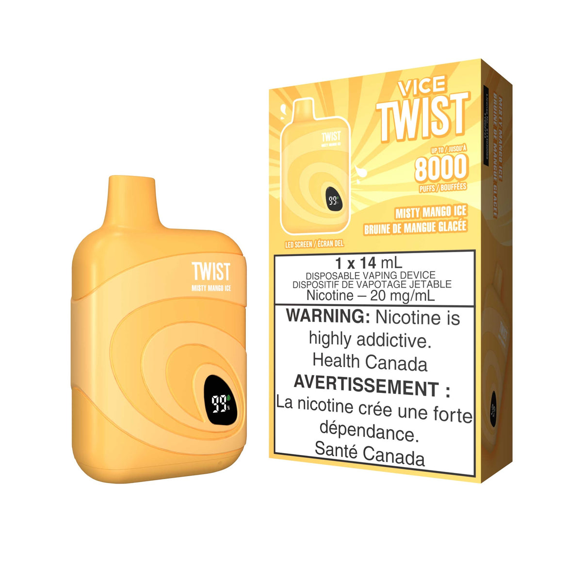 Vice Twist - Misty Mango Ice (14mL) (6876282224695)