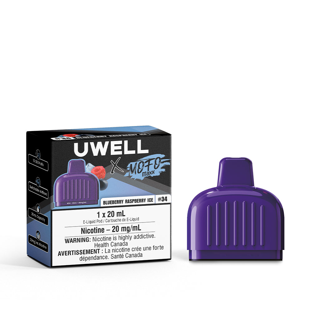 Mofo X Uwell Maxx - Blueberry Raspberry Ice (20mL) (6920990556215)