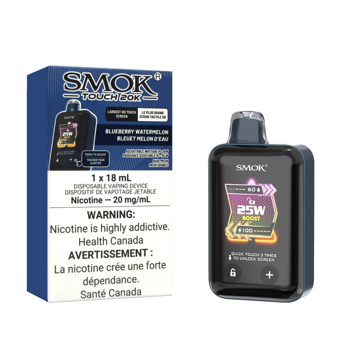 Smok Touch 20K - Blueberry Watermelon (18mL)