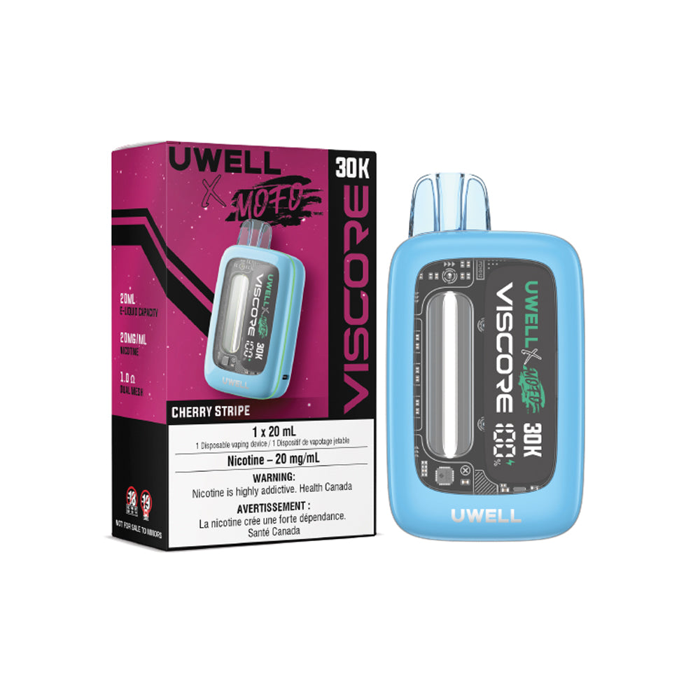 Uwell X Mofo Viscore 30K - Cherry Stripe (20mL)