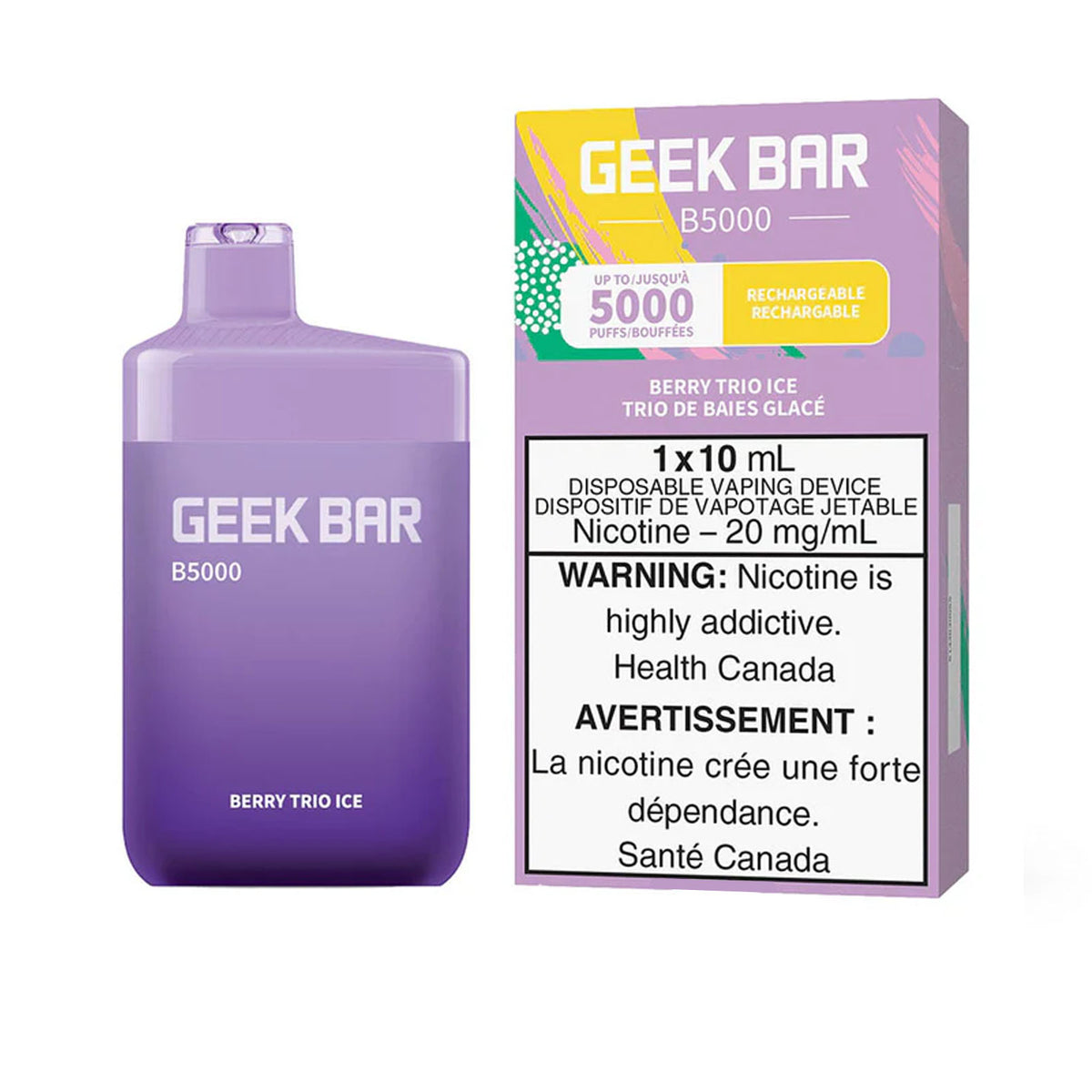 Geek Bar DF5000 - Berry Trio Ice (10mL)