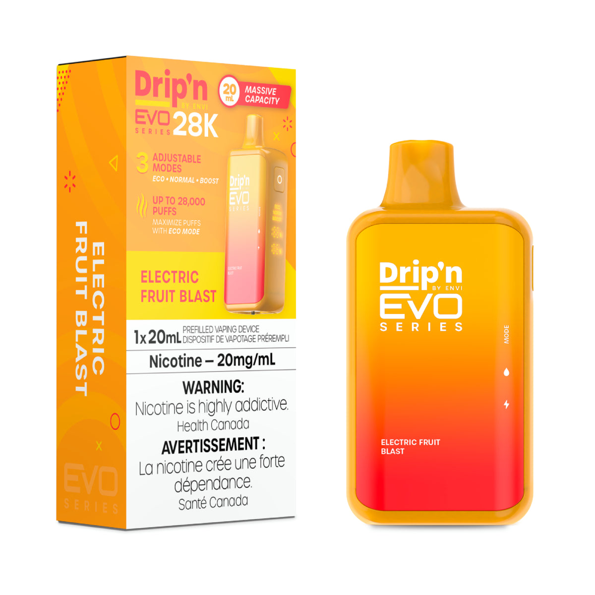 Envi Dripn Evo 28k - Electric Fruit Blast (20mL)