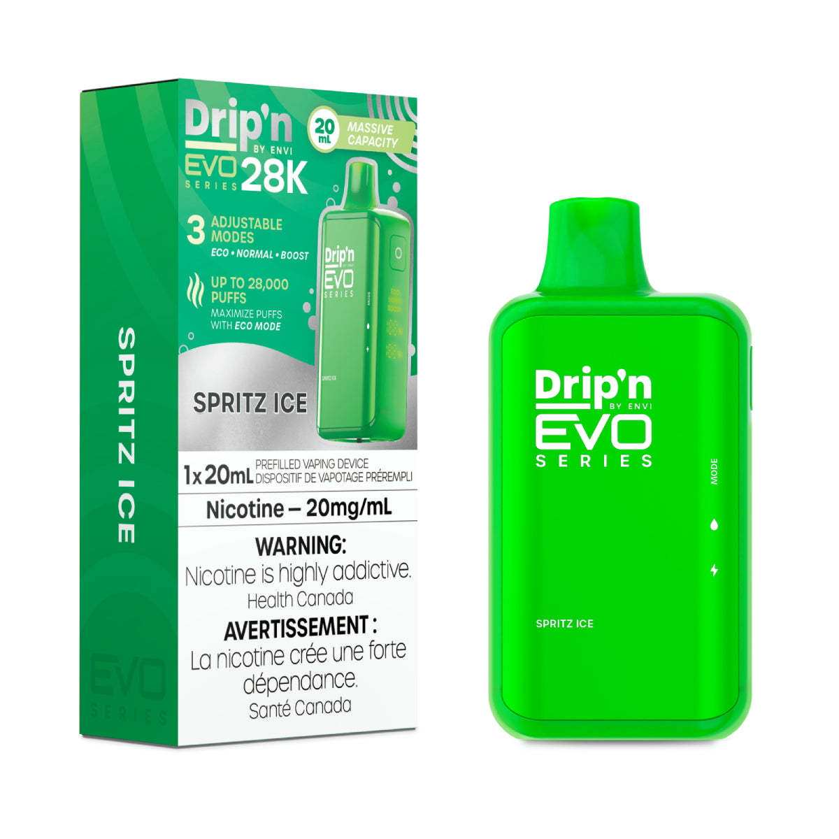 Envi Dripn Evo 28k - Spritz Ice (20mL)