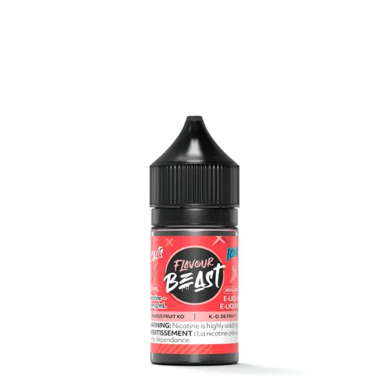 Flavour Beast Salt - Famous Fruit KO Iced (30mL) (6875957592119)