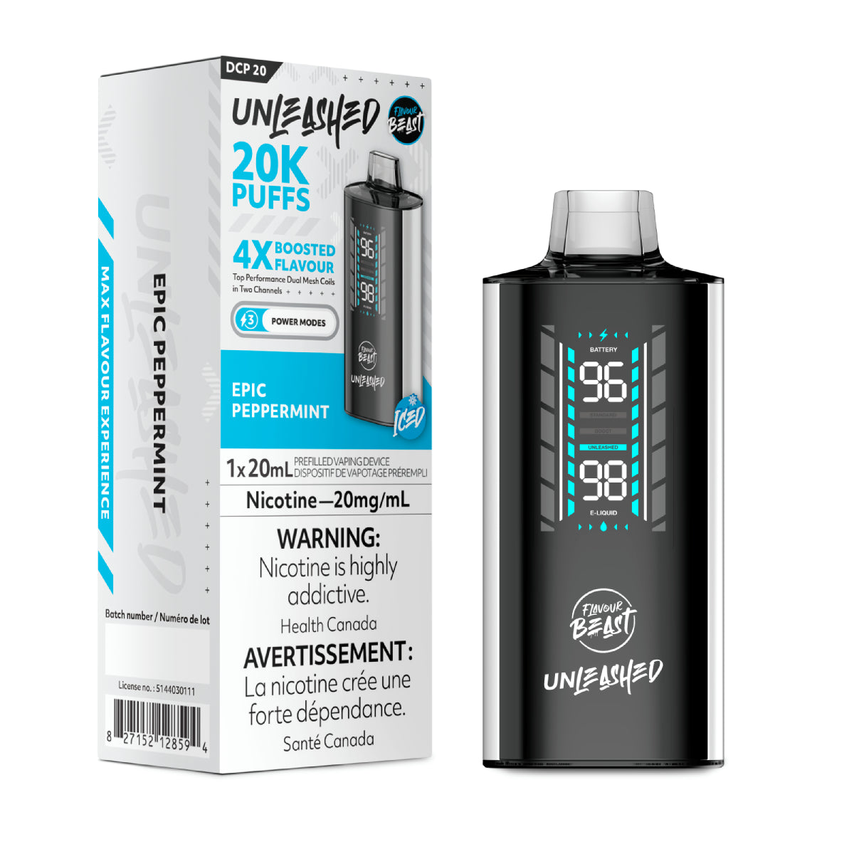 Flavour Beast Unleashed 20k - Epic Peppermint (20mL)