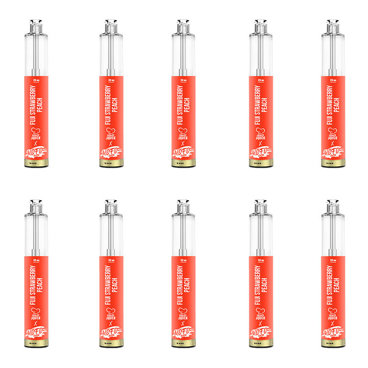 Mofo Sumo x Crazy Juice - Fuji Strawberry Peach 10 Pack (10x10mL)