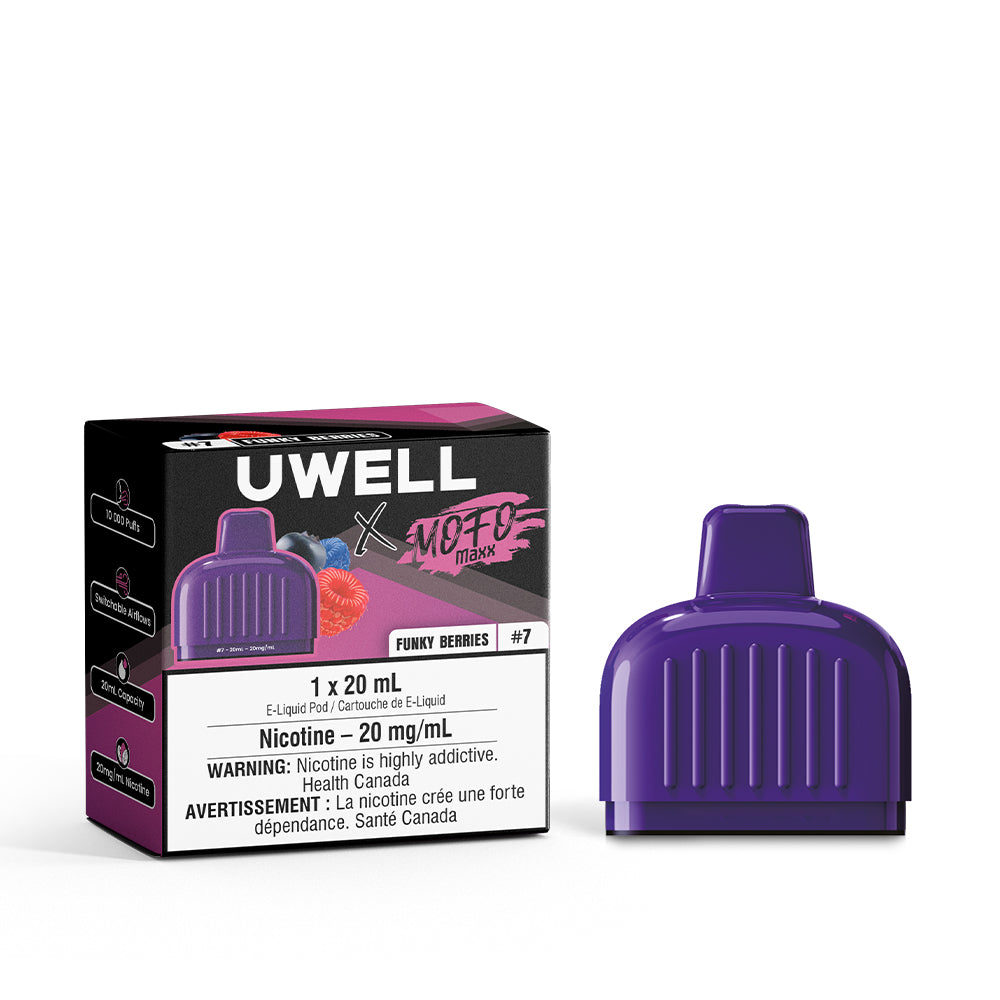 Mofo X Uwell Maxx - Funky Berries (20mL) (6920990720055)