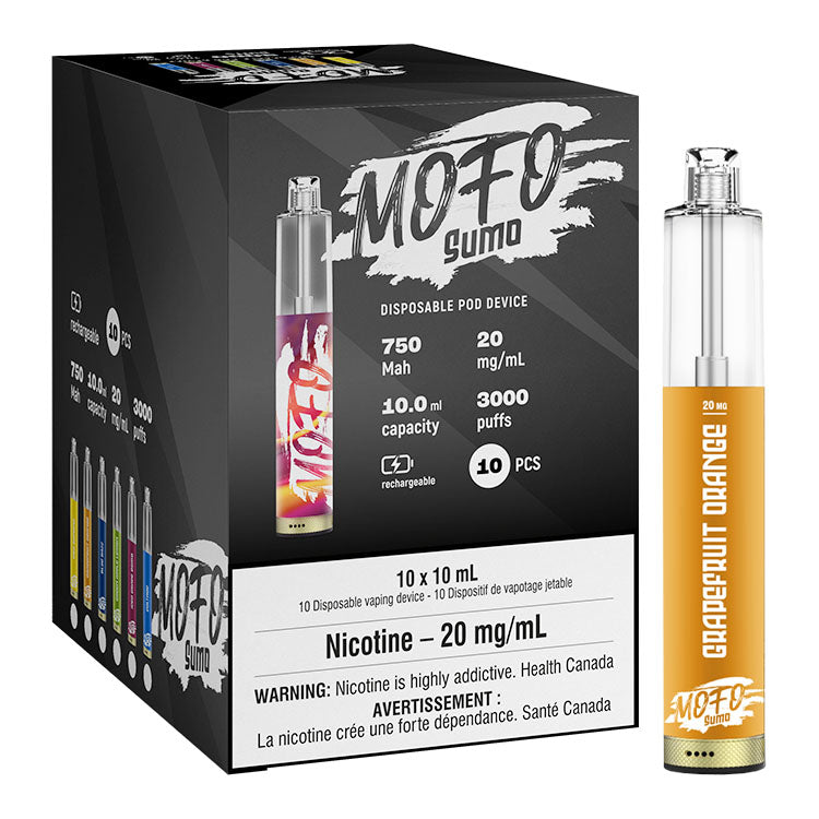 Mofo Sumo - Grapefruit Orange 10 Pack (10x10mL)