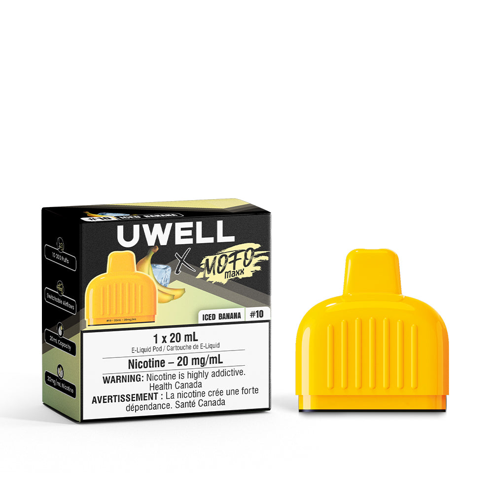 Mofo X Uwell Maxx - Iced Banana (20mL) (6920990752823)