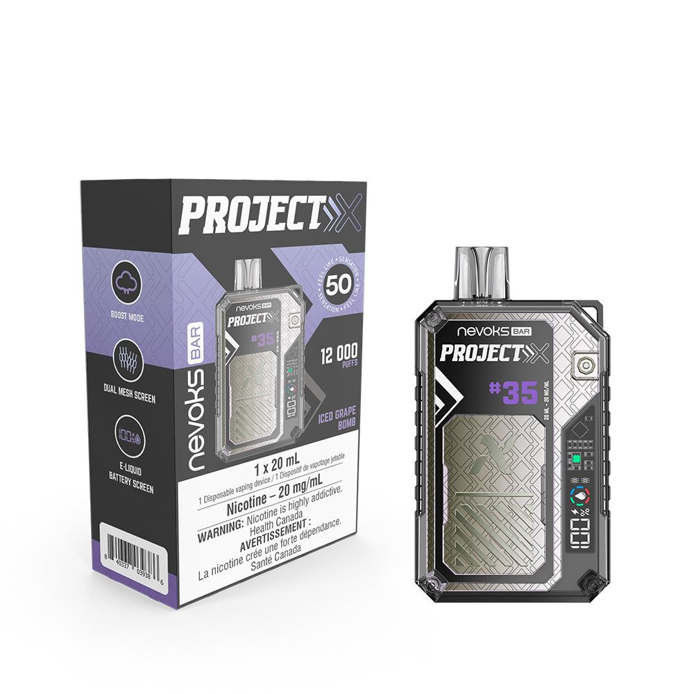 Project X v2 - Iced Grape Bomb (20mL)