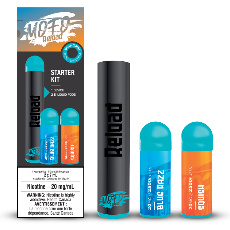 Mofo Reload Kit - Blue Razz / Squish (850mAh + 2x7mL)