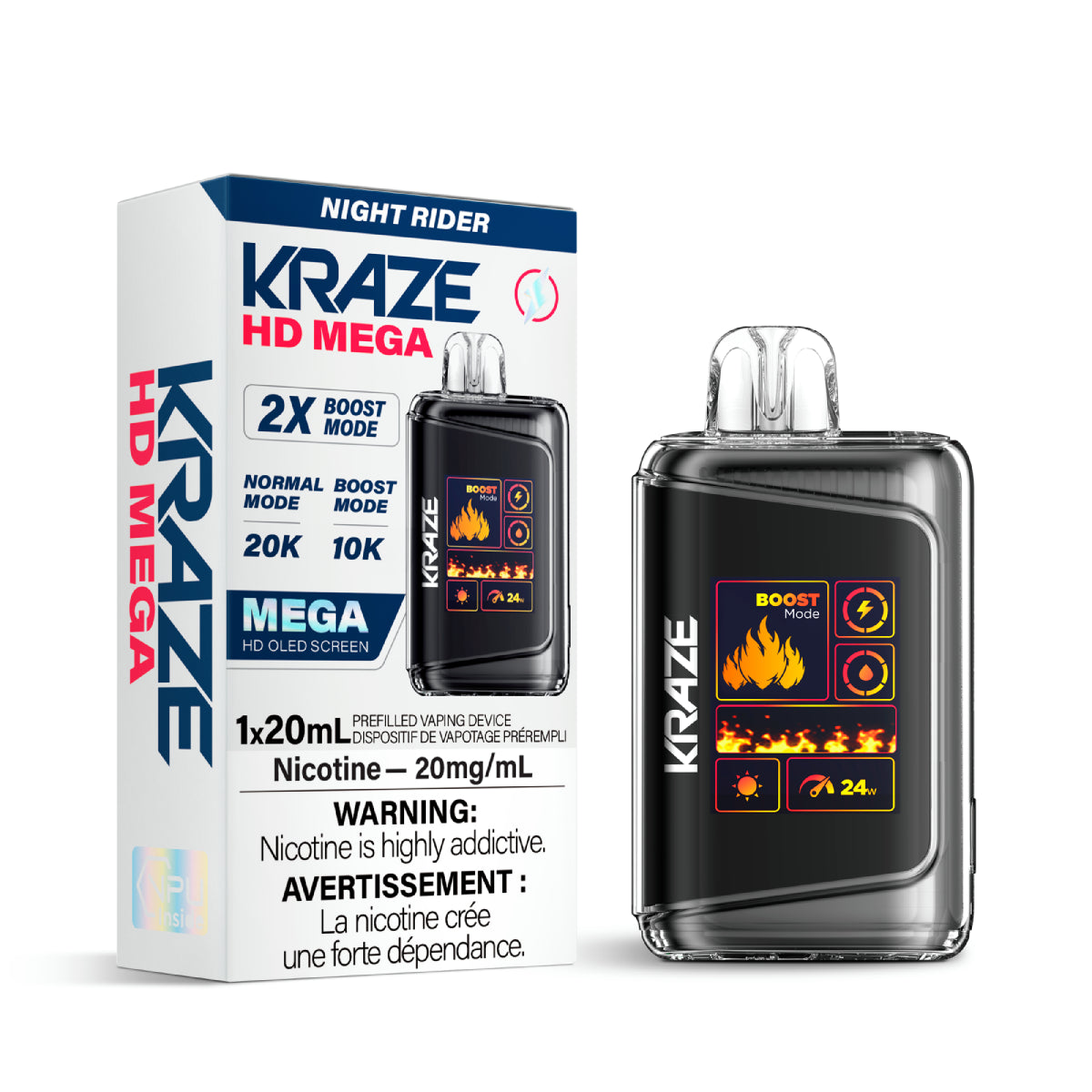 Kraze Hd Mega - Night Rider (20mL)