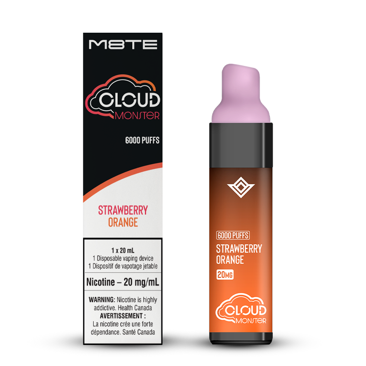 M8te Cloud Monster - Strawberry Orange (20mL)