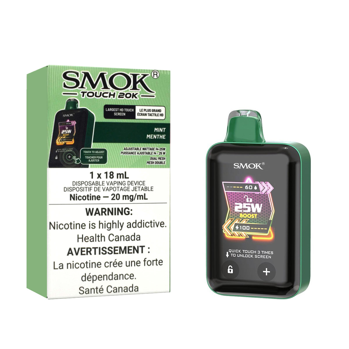 Smok Touch 20K - Mint (18mL)