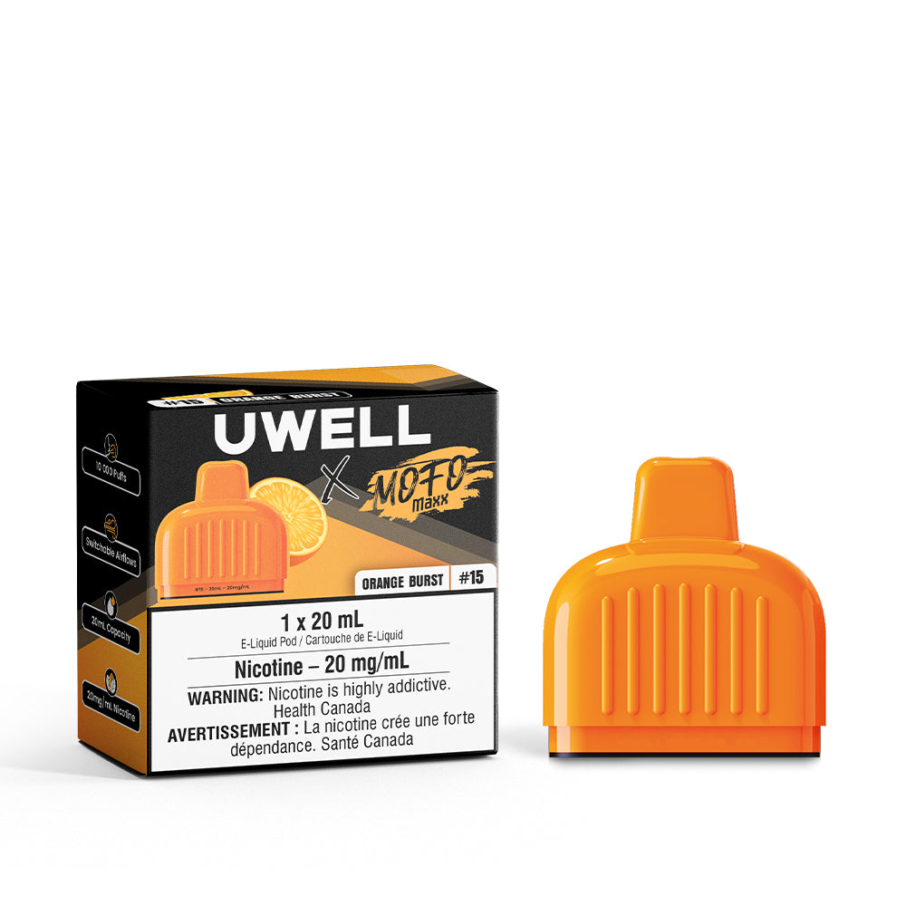 Mofo X Uwell Maxx - Orange Burst (20mL) (6920990916663)