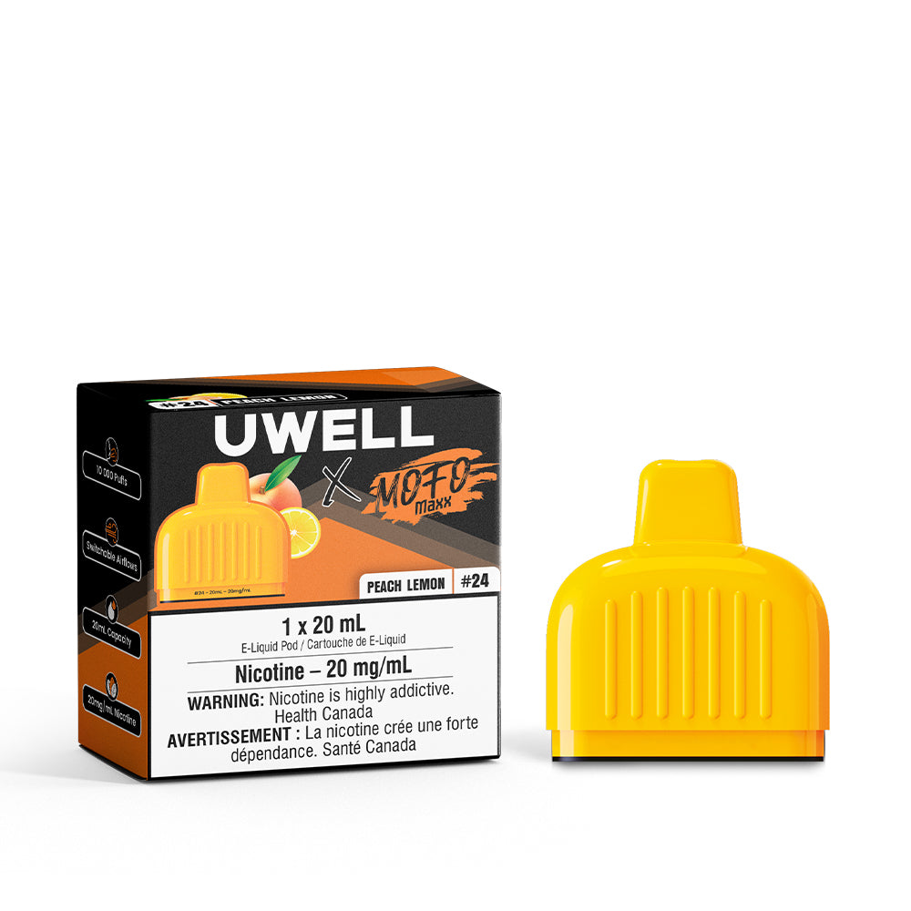 Mofo X Uwell Maxx - Peach Lemon (20mL) (6920990949431)