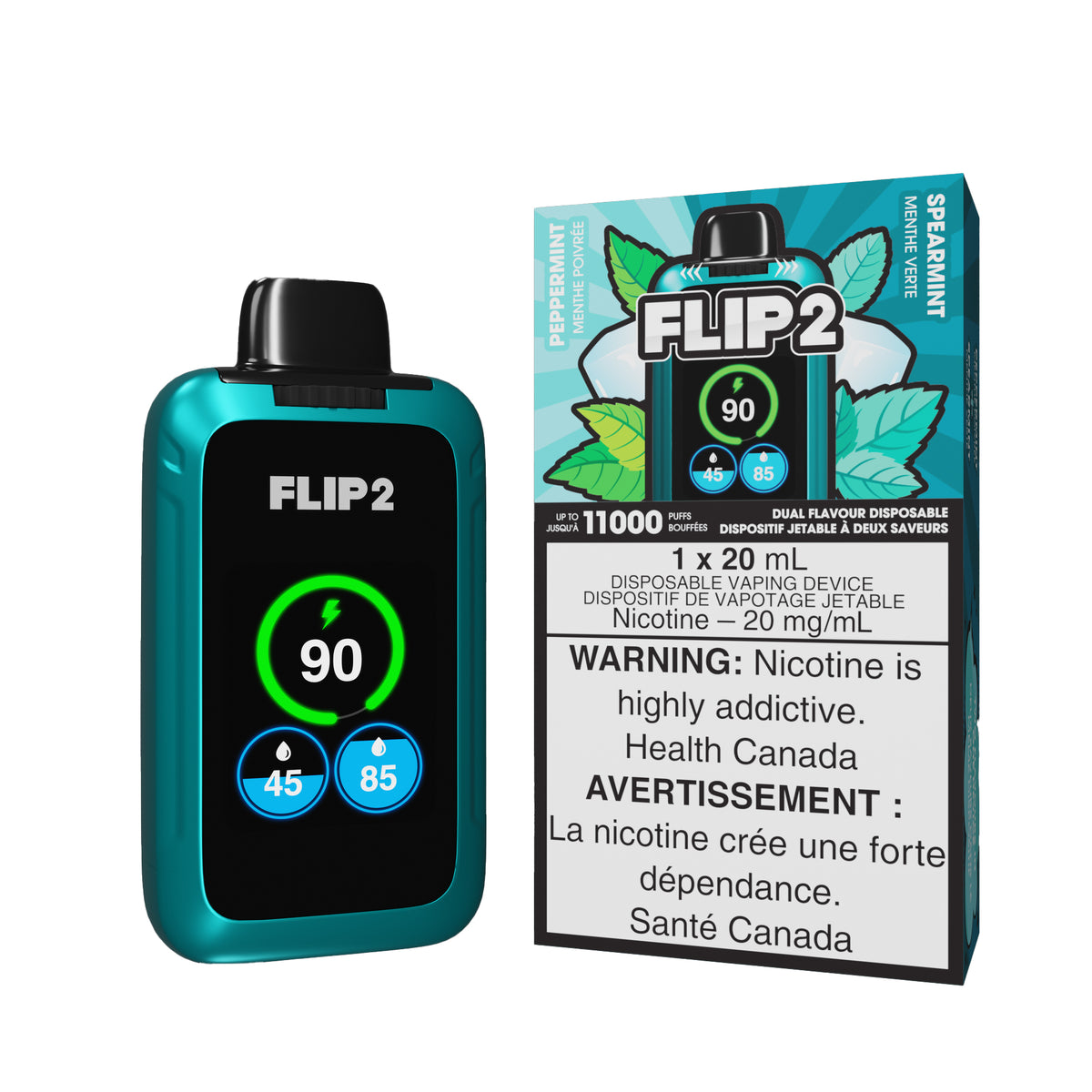 Flip Bar 2 - Peppermint / Spearmint (20mL)