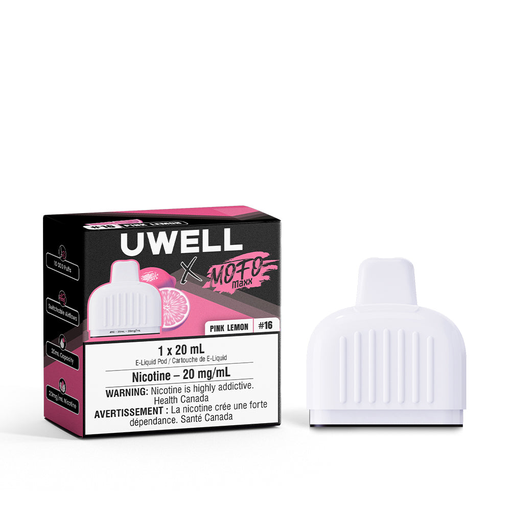 Mofo X Uwell Maxx - Pink Lemon (20mL) (6920990982199)