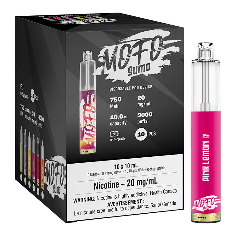 Mofo Sumo  - Pink Lemon 10 Pack (10x10mL)