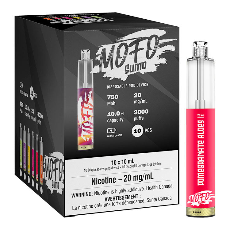 Mofo Sumo  - Pomegranate Aloe 10 Pack (10x10mL)