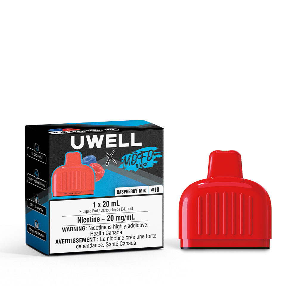 Mofo X Uwell Maxx - Raspberry (20mL) (6920991014967)