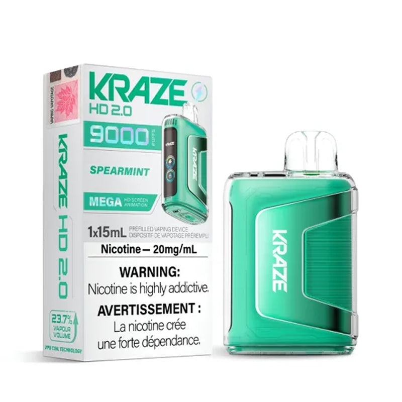 Kraze Hd 9000 - Spearmint (15mL) (6926935949367)