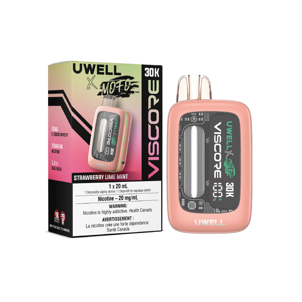 Uwell X Mofo Viscore 30K - Strawberry Lime Mint (20mL)