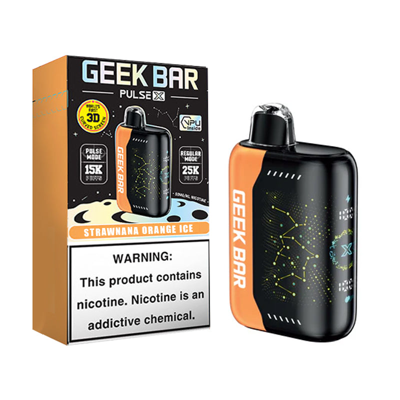 Geekbar Pulse X - Strawnana Orange Ice (20mL)