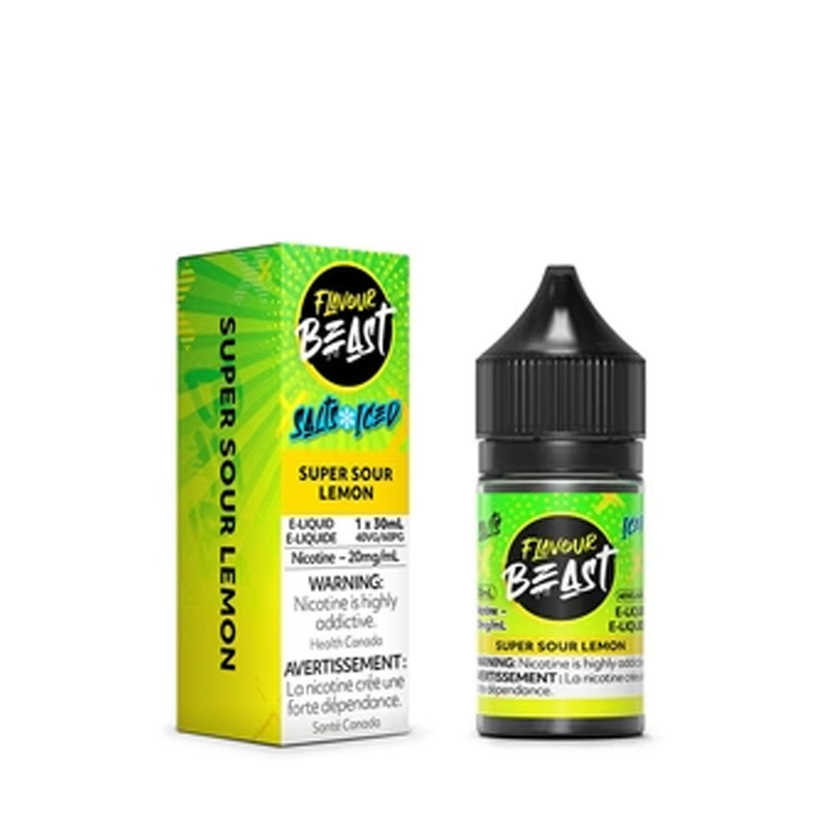 Flavour Beast Salt - Super Sour Lemon Iced (20mL)