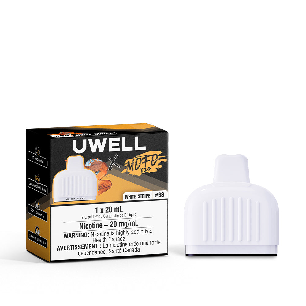 Mofo X Uwell Maxx - White Stripe (20mL) (6920991211575)