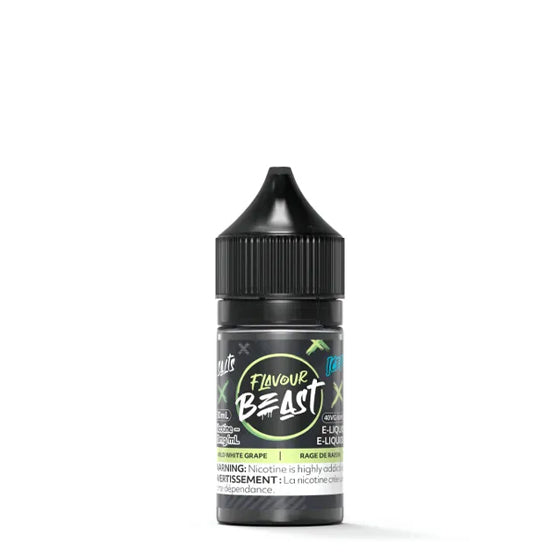 Flavour Beast Salt - Wild White Grape Iced (30mL) (6875959459895)