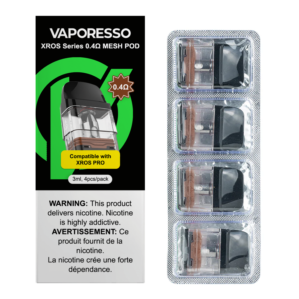 Vaporesso - XROS Replacement Pods (4Pcs)